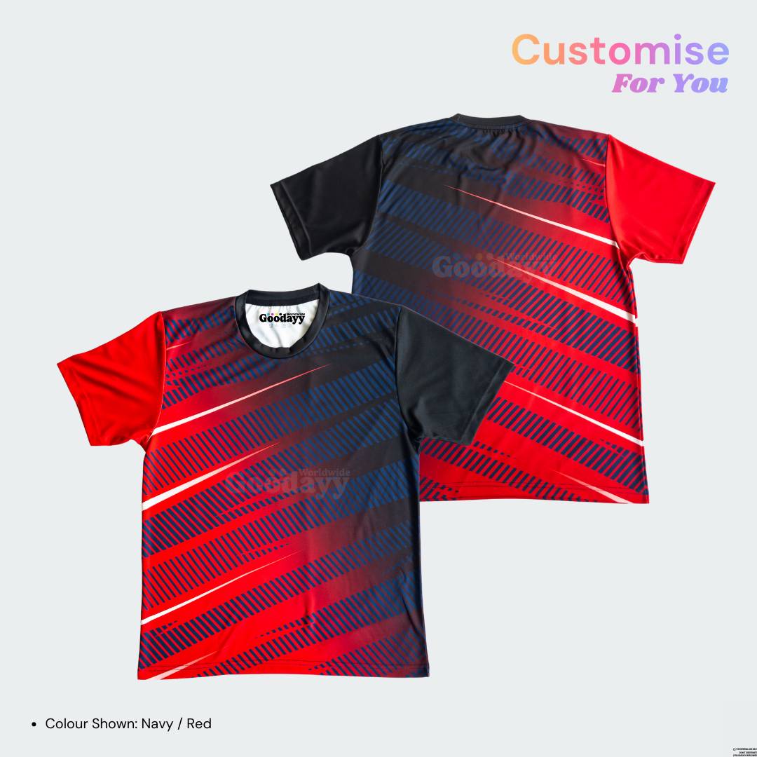 Custom Sublimation Short Sleeve T-shirt 01