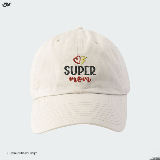 Super Mom 6 Panel Cap