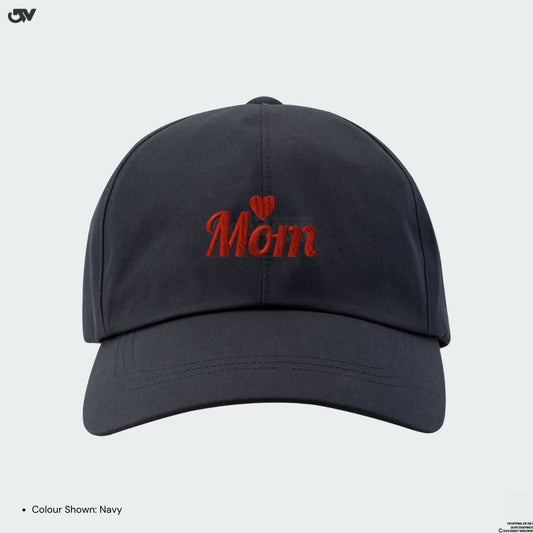 Hearts Mom 6 Panel Cap