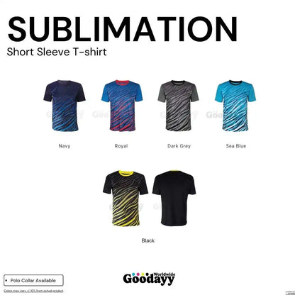 Custom Sublimation Short Sleeve T-shirt 06