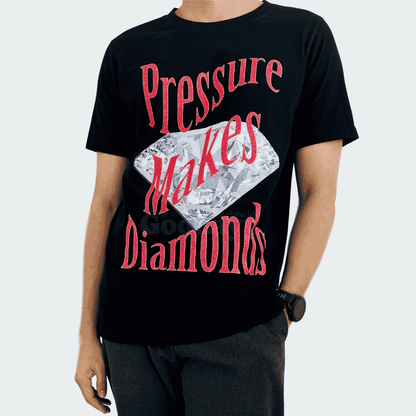 PRESSURE MAKES DIAMONDS SHORT SLEEVE TSHIRT